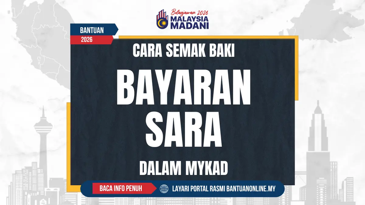 SEMAK BAKI BAYARAN SARA