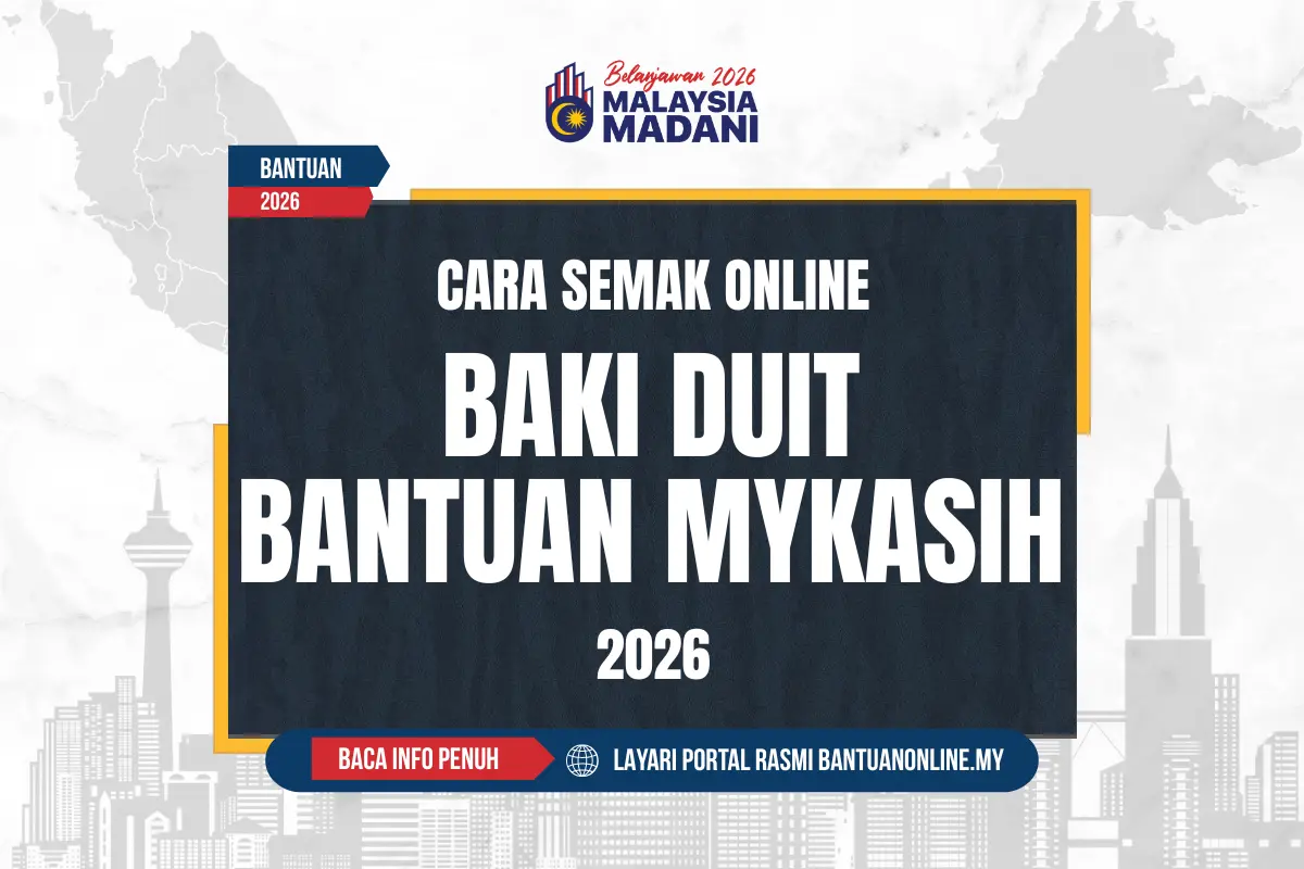 SEMAK BAKI DUIT MYKASIH