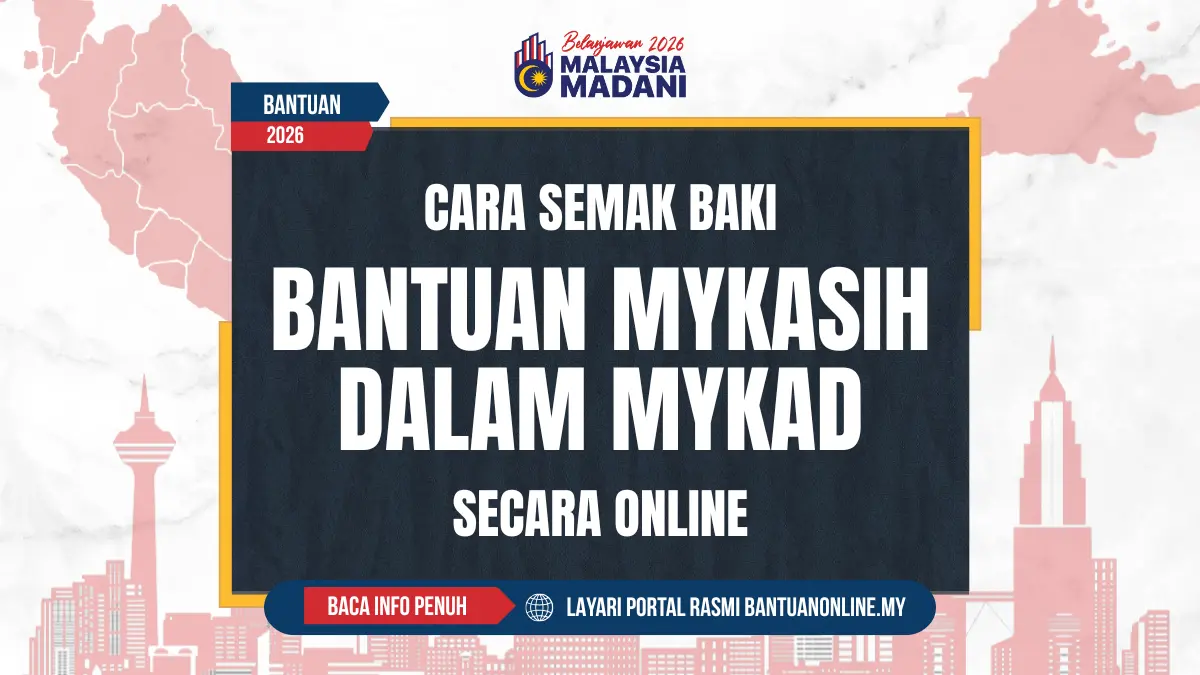 SEMAK BAKI MYKASIH TERKINI