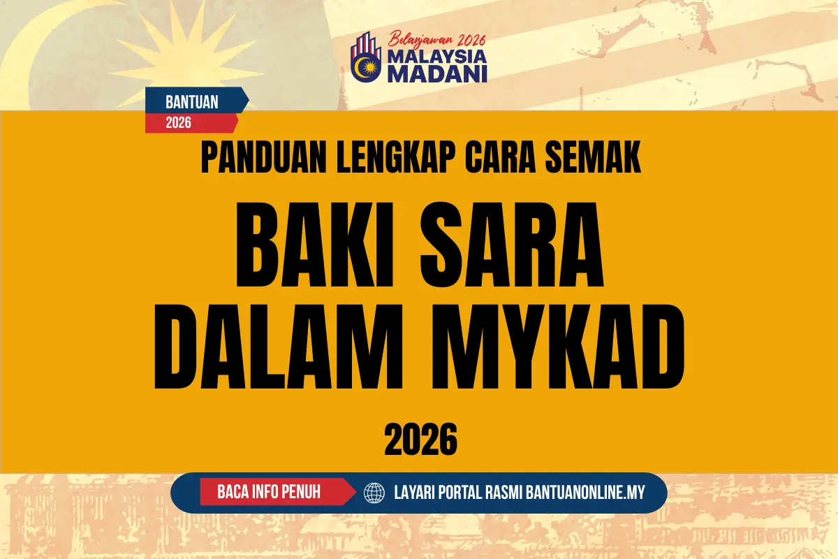 SEMAK BAKI SARA BULANAN