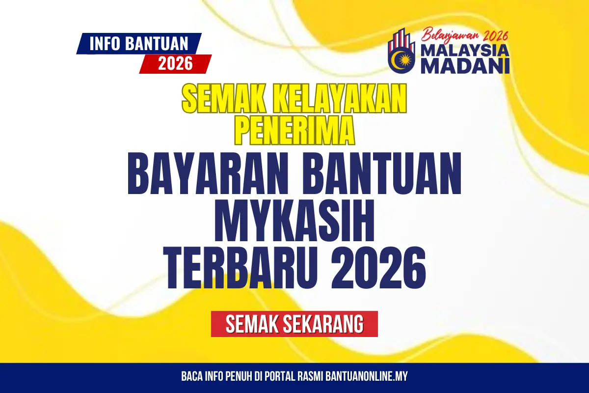 SEMAK BAYARAN BANTUAN MYKASIH