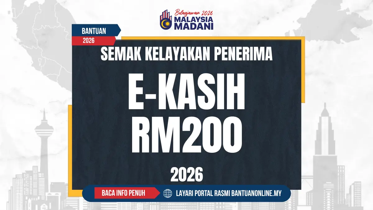 SEMAK E KASIH RM200