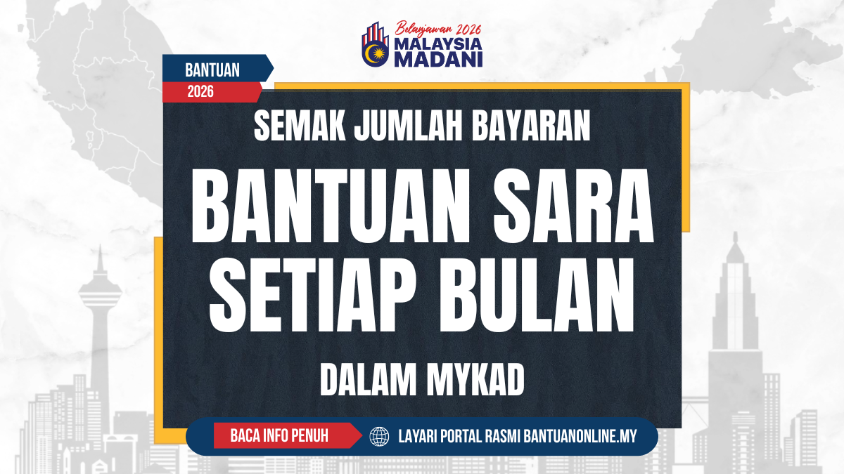 SEMAK JUMLAH BAYARAN SARA