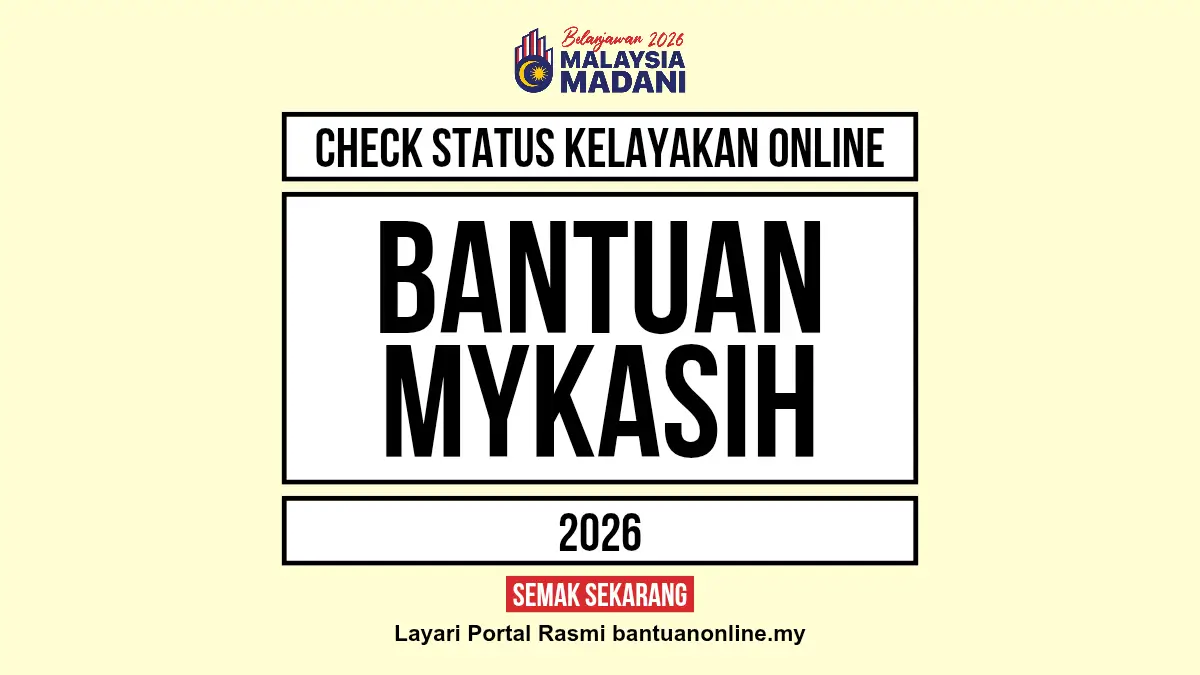 SEMAK MYKASIH 2026 ONLINE