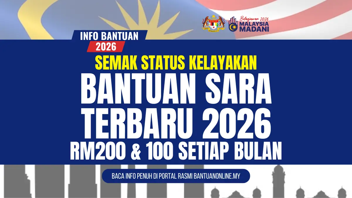 SEMAK STATUS BANTUAN SARA 2026