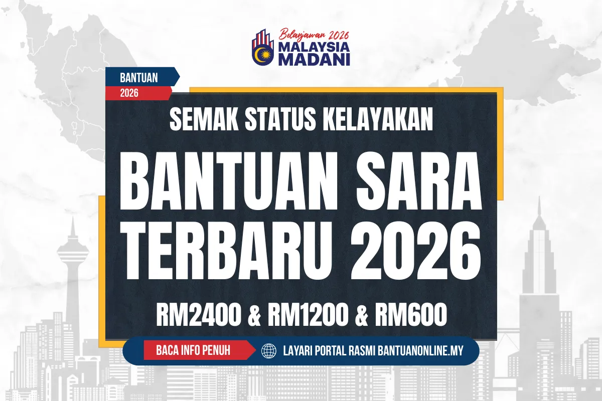 SEMAK STATUS SARA 2026 KELAYAKAN