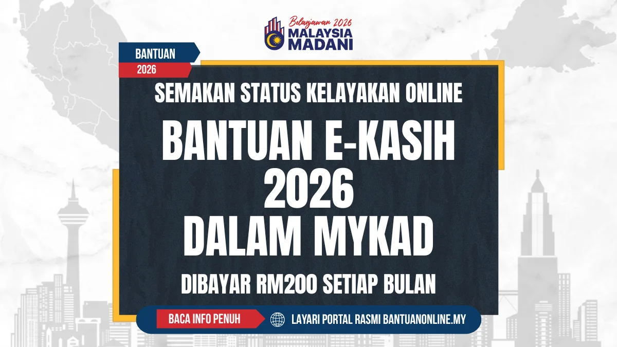 SEMAKAN EKASIH SECARA ONLINE