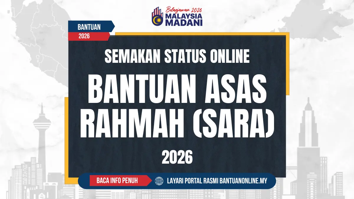 SEMAKAN SARA ONLINE 2026