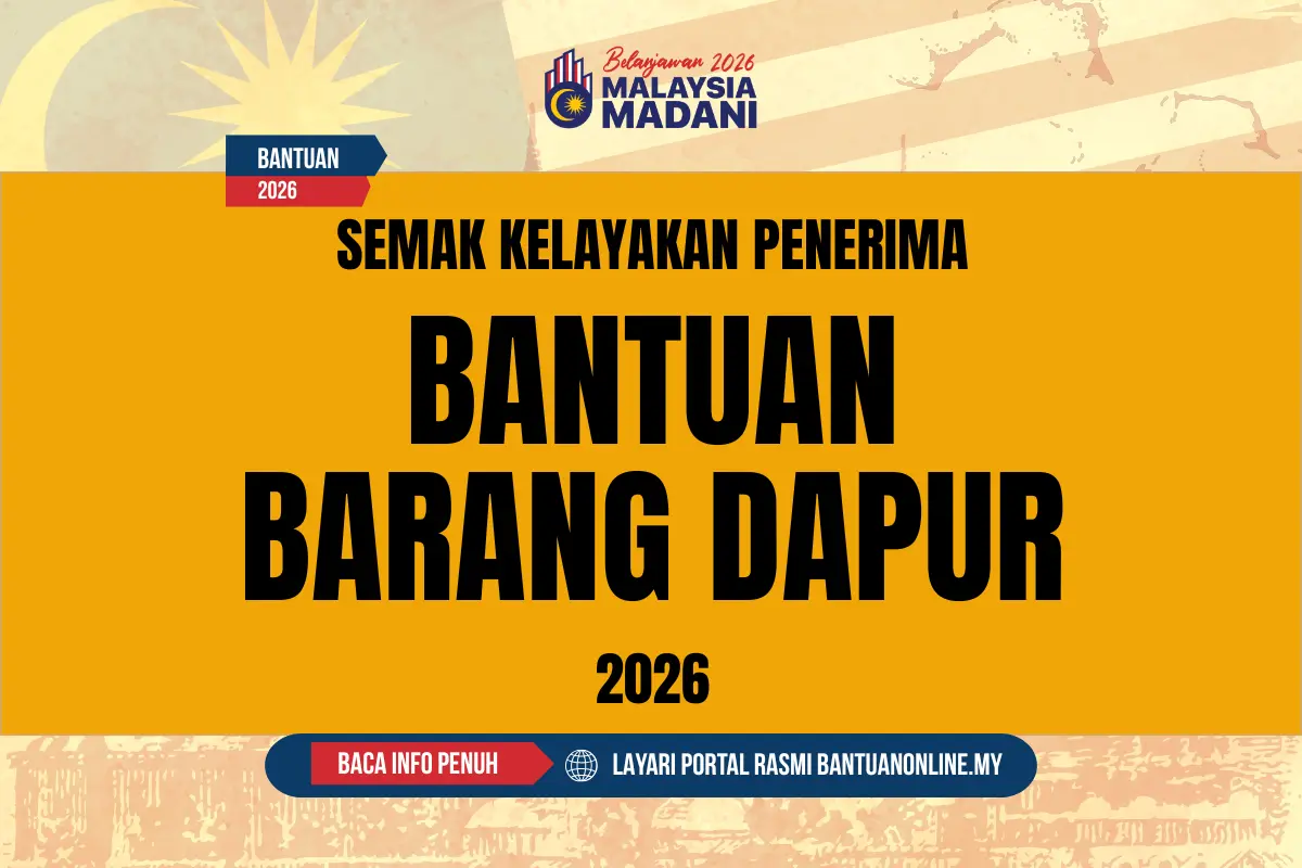 BANTUAN BARANG DAPUR BULANAN