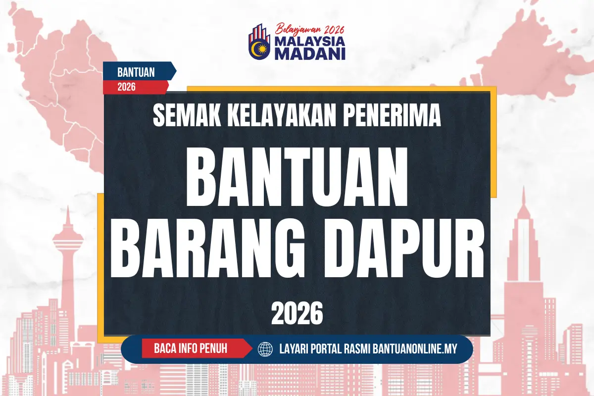 BANTUAN BARANG DAPUR BULANAN