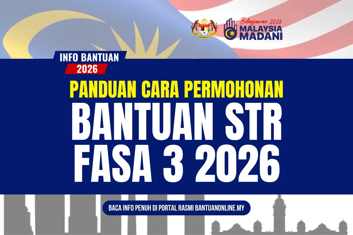 CARA PERMOHONAN BANTUAN STR