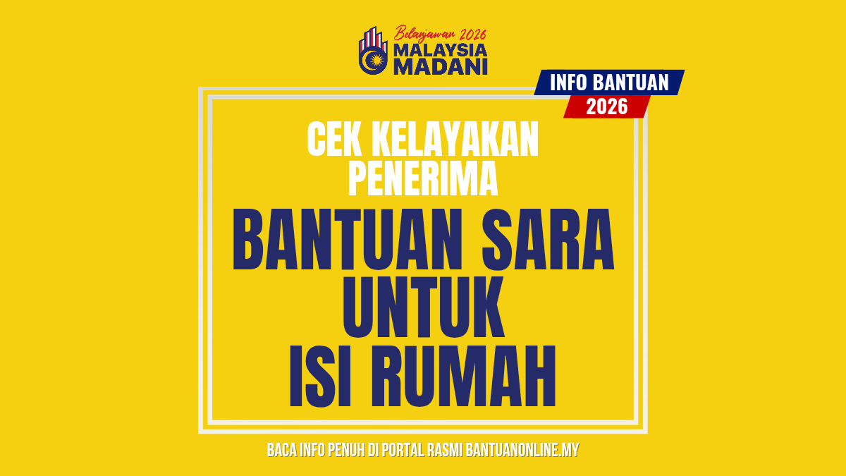 CEK BAYARAN SARA ISI RUMAH