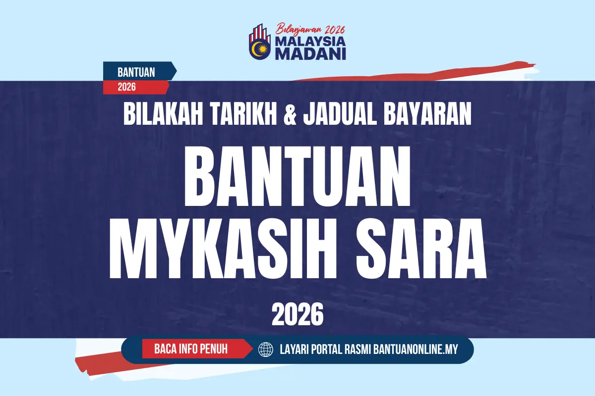 JADUAL BAYARAN MY SARA
