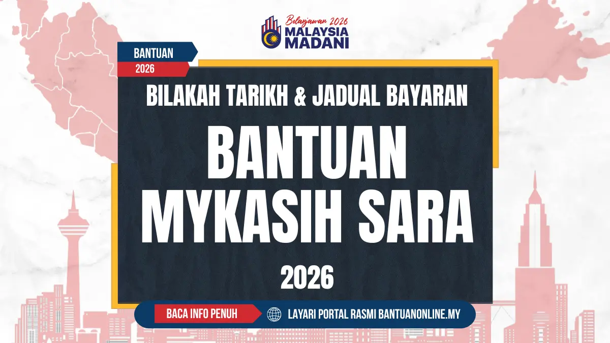 JADUAL BAYARAN MY SARA