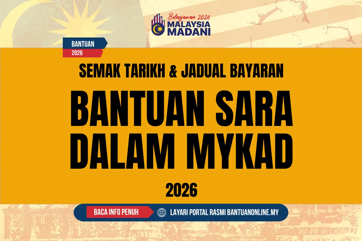 JADUAL BAYARAN SARA BULANAN