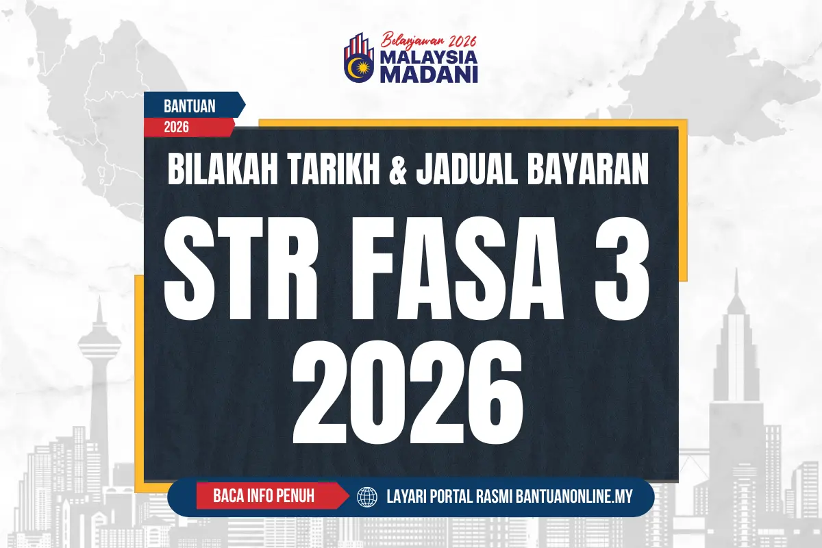 JADUAL BAYARAN STR 2026