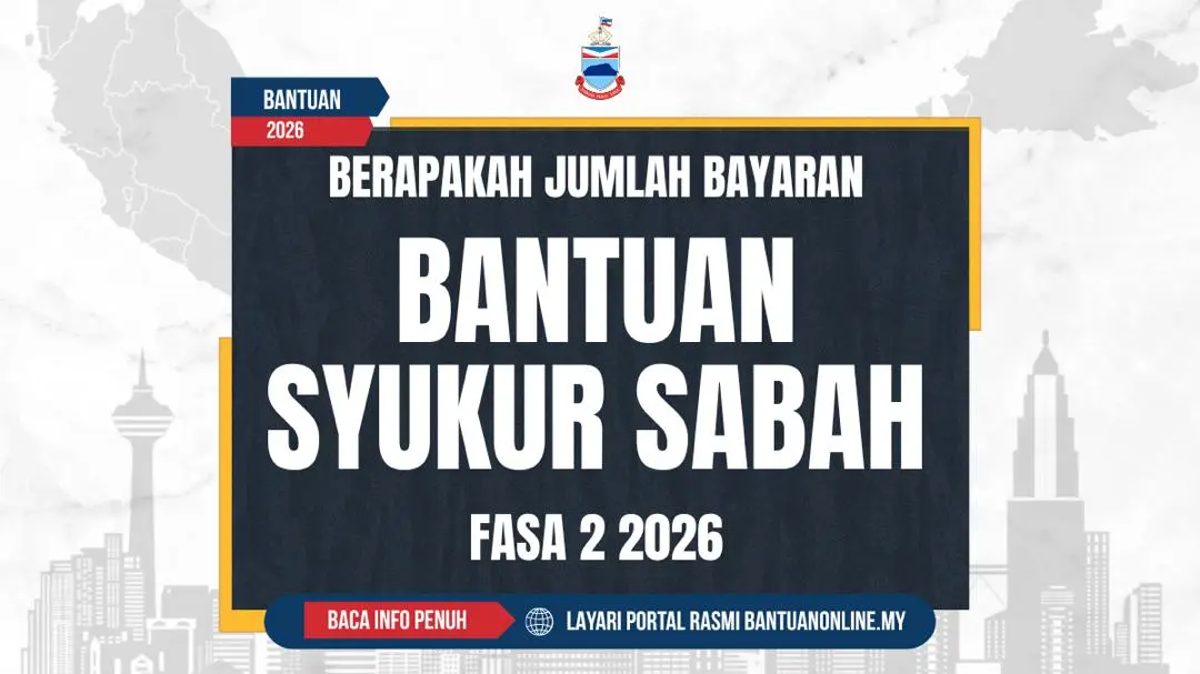 JUMLAH BAYARAN SYUKUR SABAH