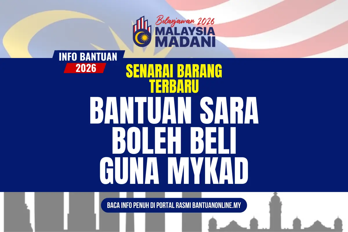 SENARAI BARANG BANTUAN SARA