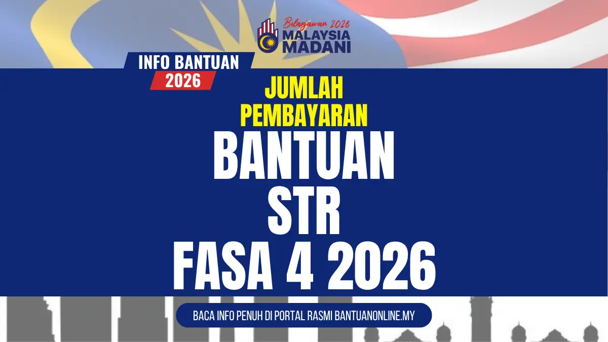 JUMLAH WANG BANTUAN STR DIBAYAR 2026