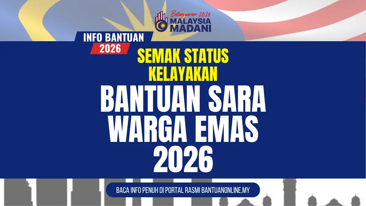 SEMAK BANTUAN SARA WARGA EMAS