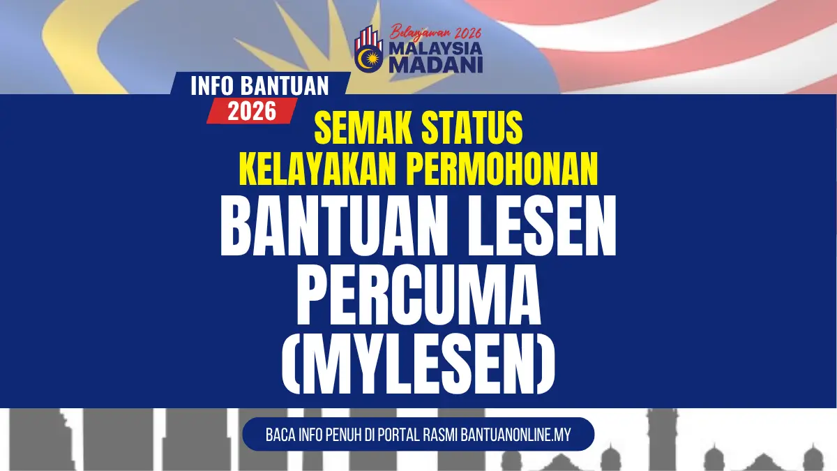 KELAYAKAN BANTUAN LESEN PERCUMA