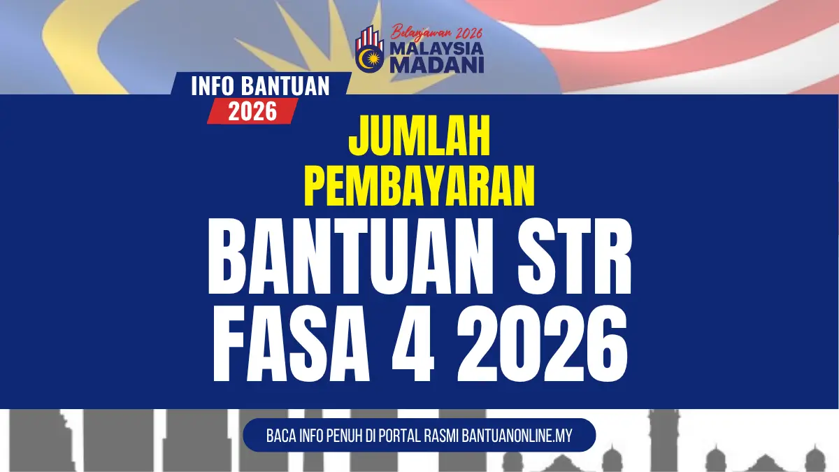 JUMLAH BANTUAN TUNAI RAHMAH STR DIBAYAR 2026