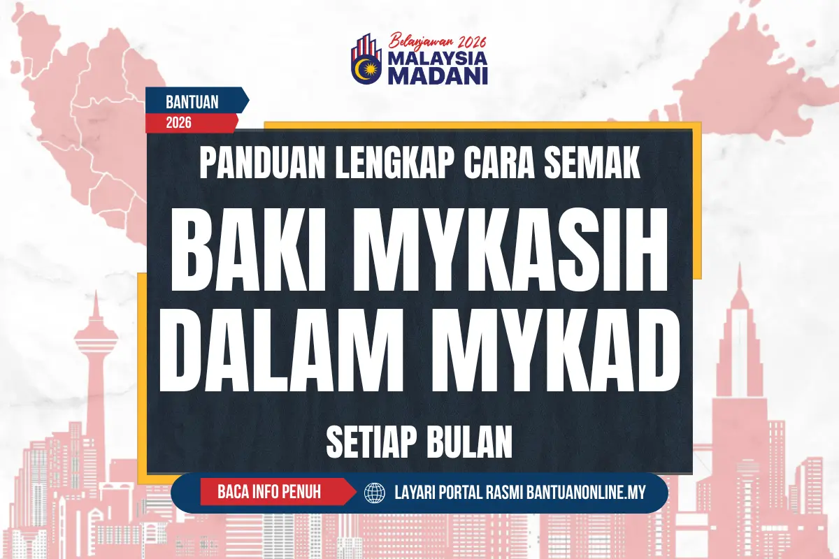 SEMAK BAKI MYKASIH BULANAN