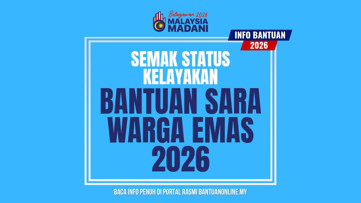 SEMAK BANTUAN SARA WARGA EMAS