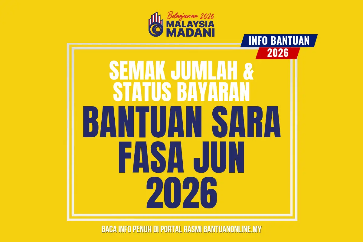 SEMAK BAYARAN SARA JUN