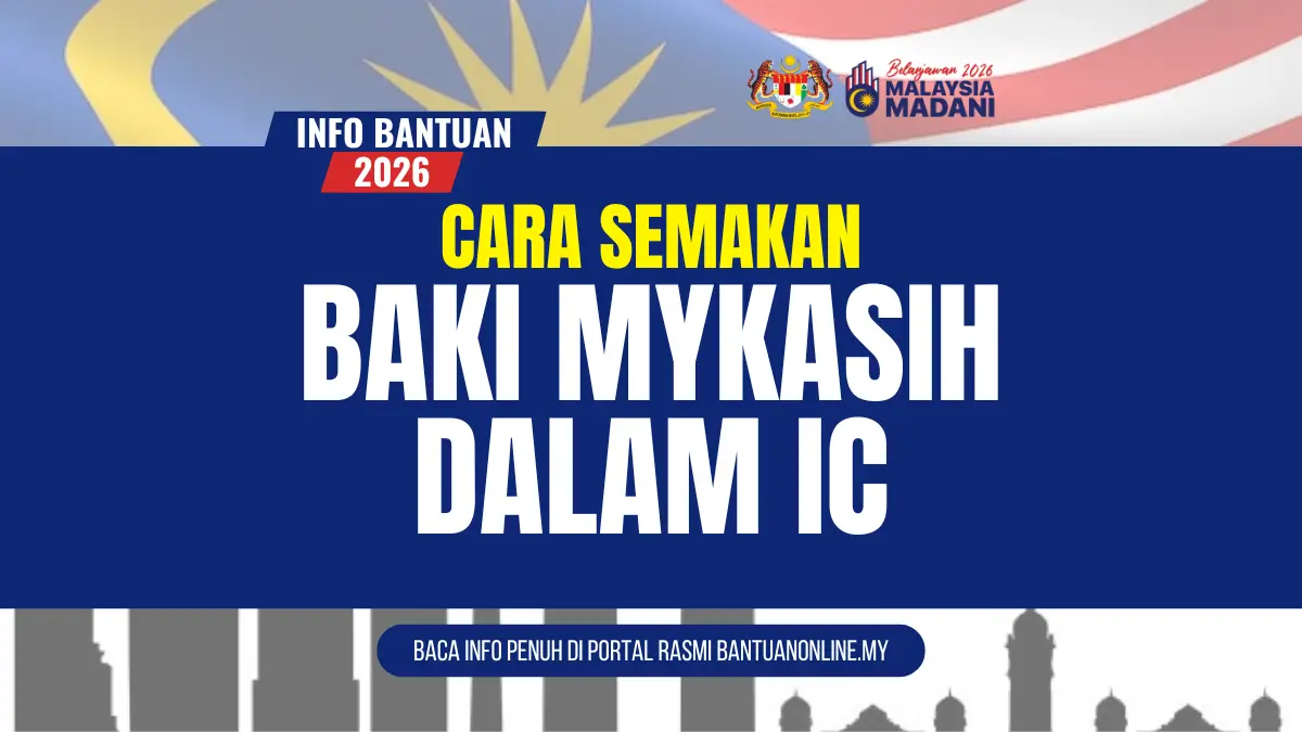 SEMAK MYKASIH BAKI