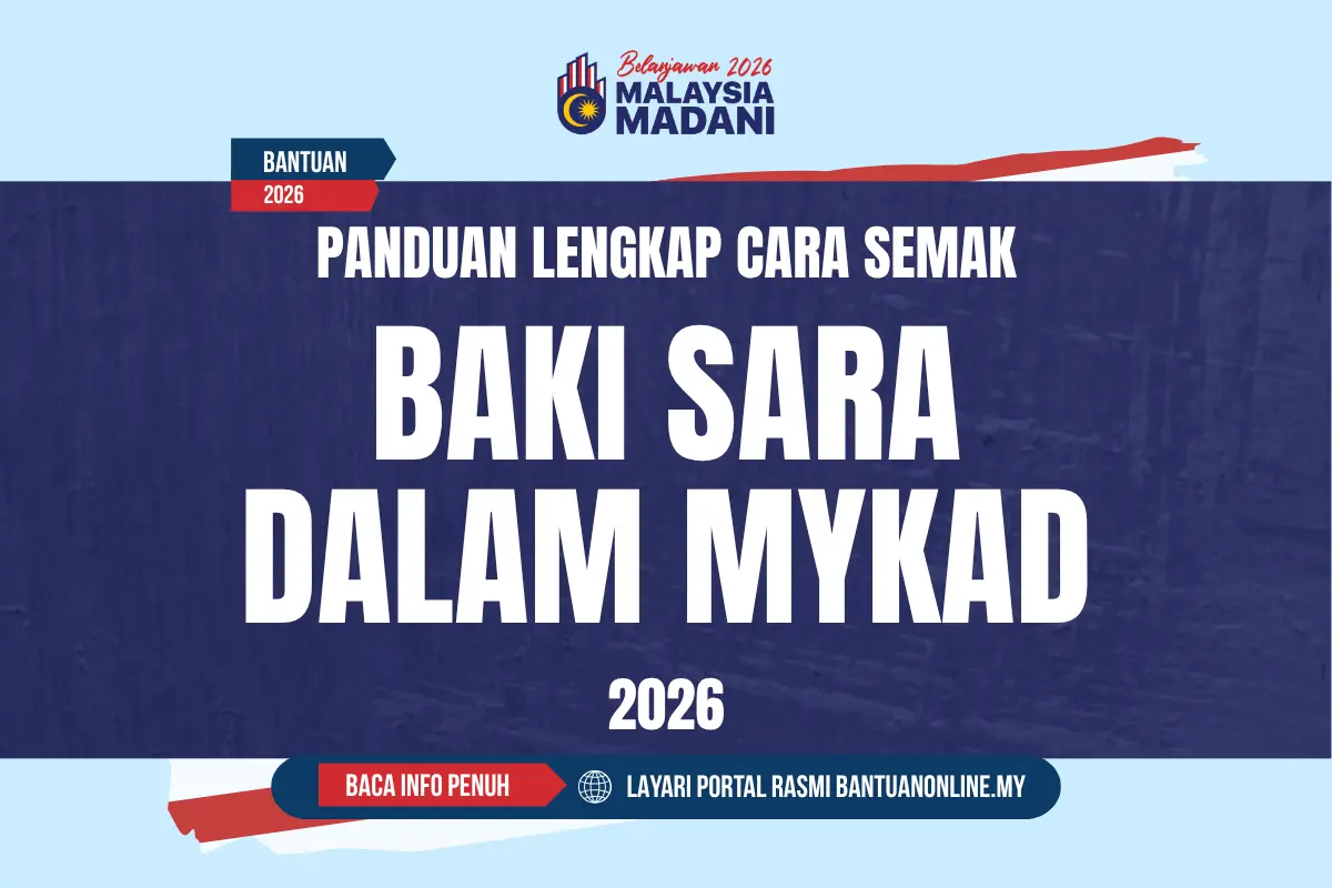 SEMAKAN BAKI DUIT SARA