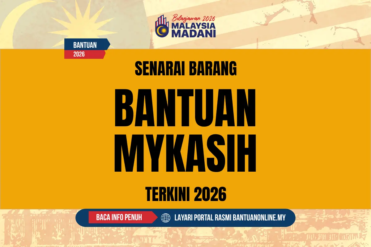 SENARAI BARANG MYKASIH TERKINI 2026 YANG BOLEH DIBELI MELALUI MYKAD
