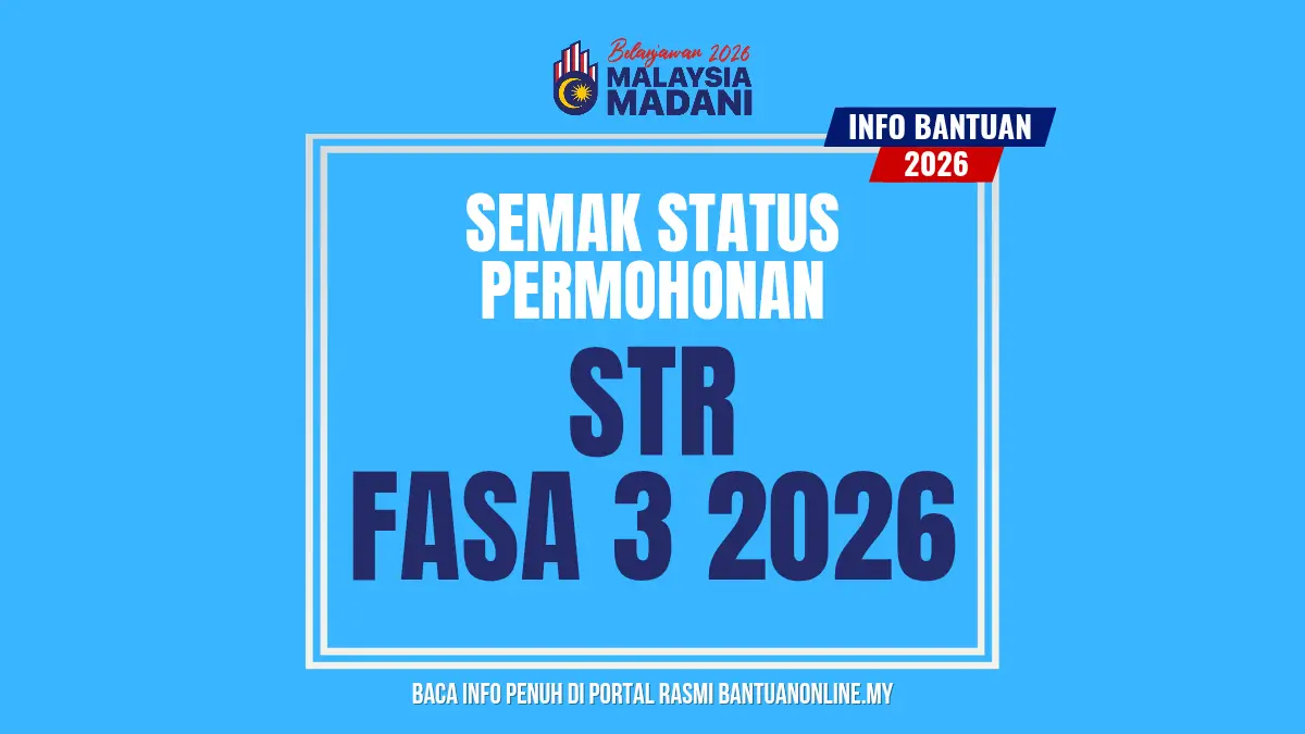 STATUS PERMOHONAN STR