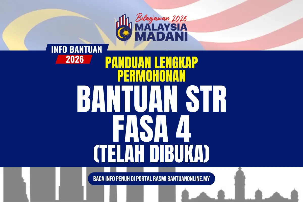 CARA PERMOHONAN BANTUAN STR
