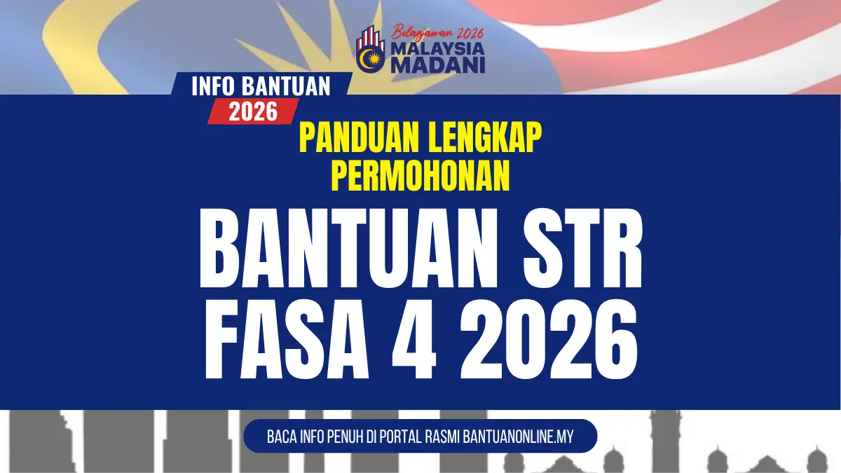CARA MOHON BANTUAN STR