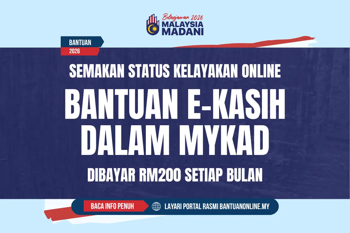 SEMAKAN EKASIH SECARA ONLINE