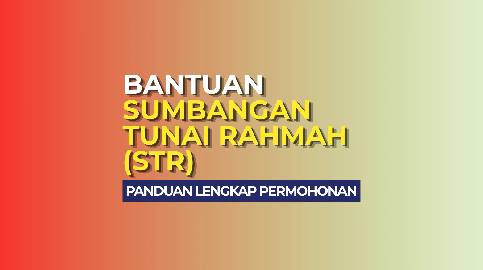 BANTUAN STR 2027