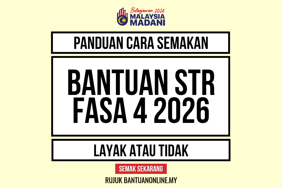 CARA SEMAK STR FASA 4 2026