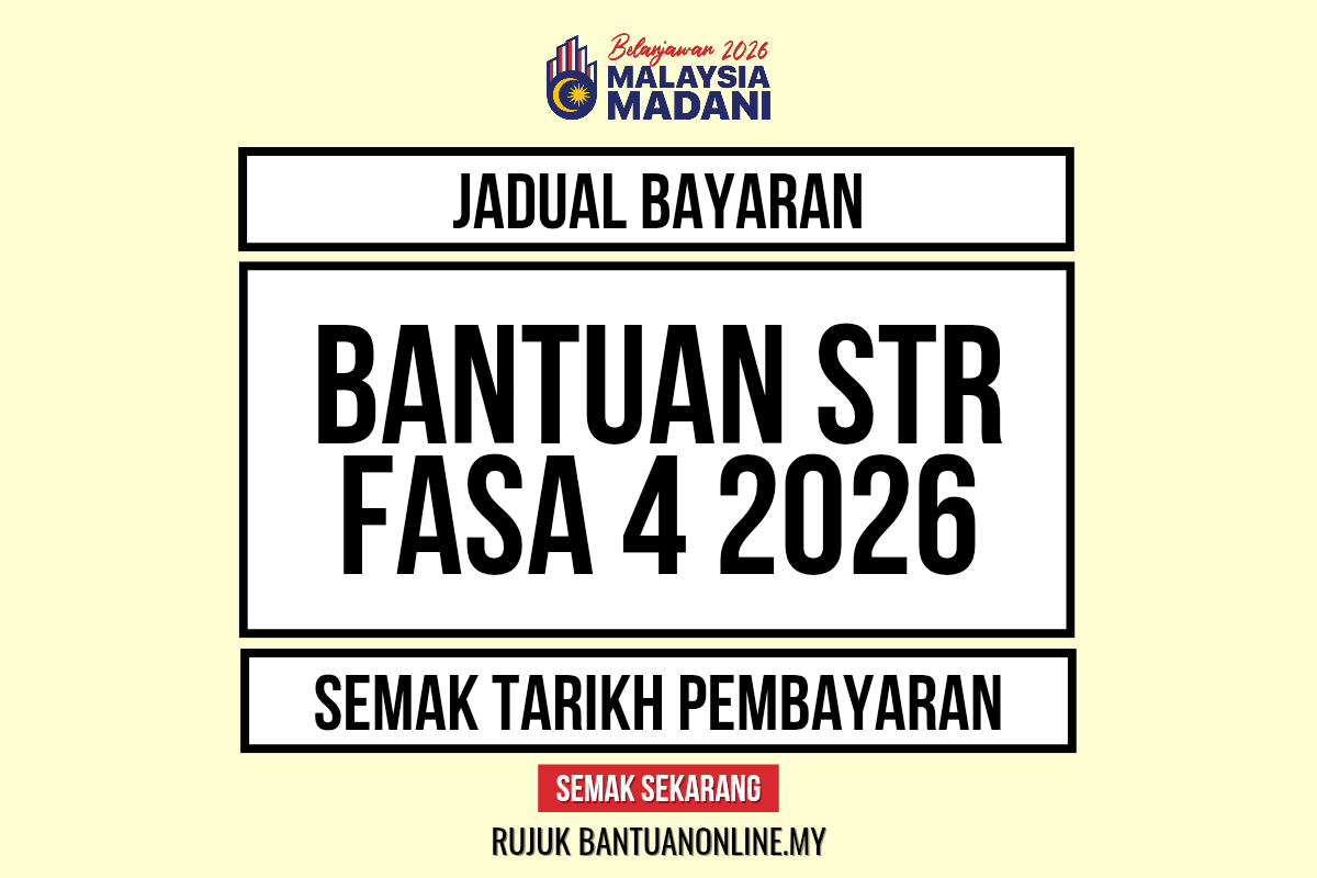 JADUAL BAYARAN STR FASA 4 2026