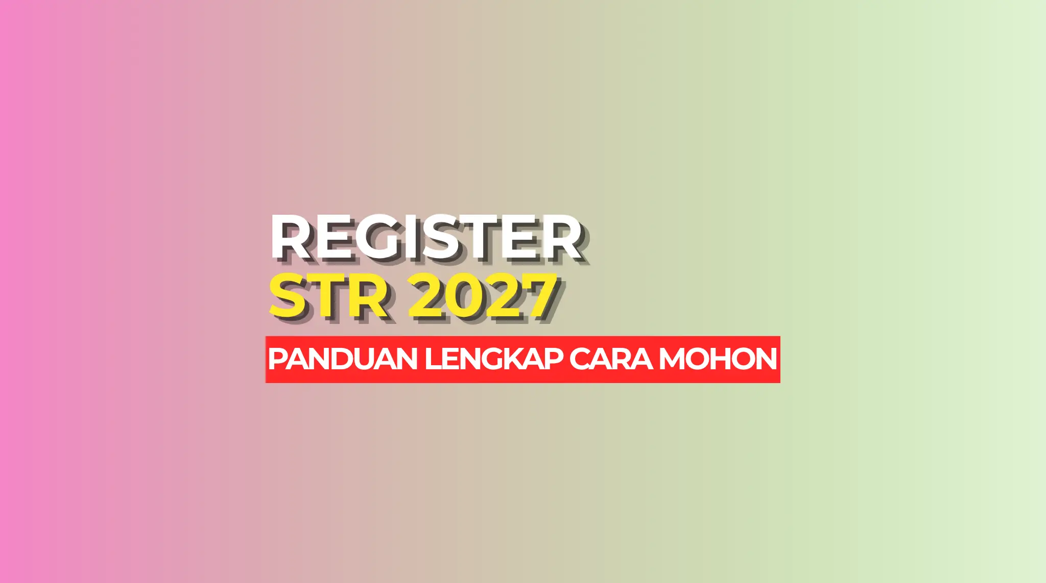 REGISTER STR