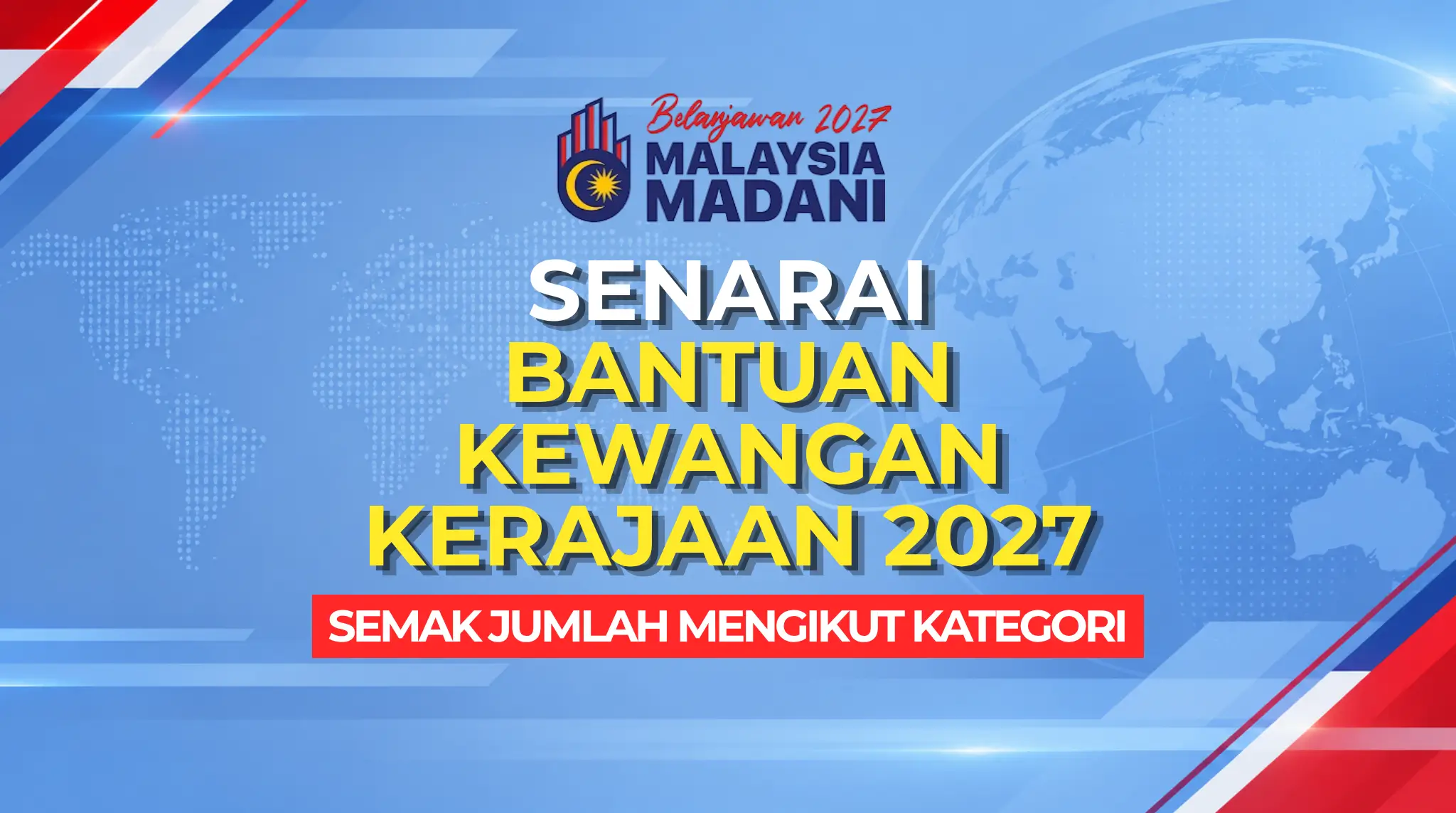 SENARAI BANTUAN KERAJAAN 2027