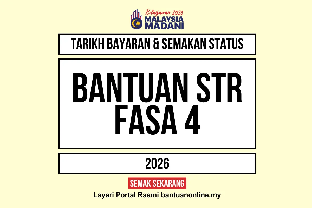 TARIKH BAYARAN STR FASA 4